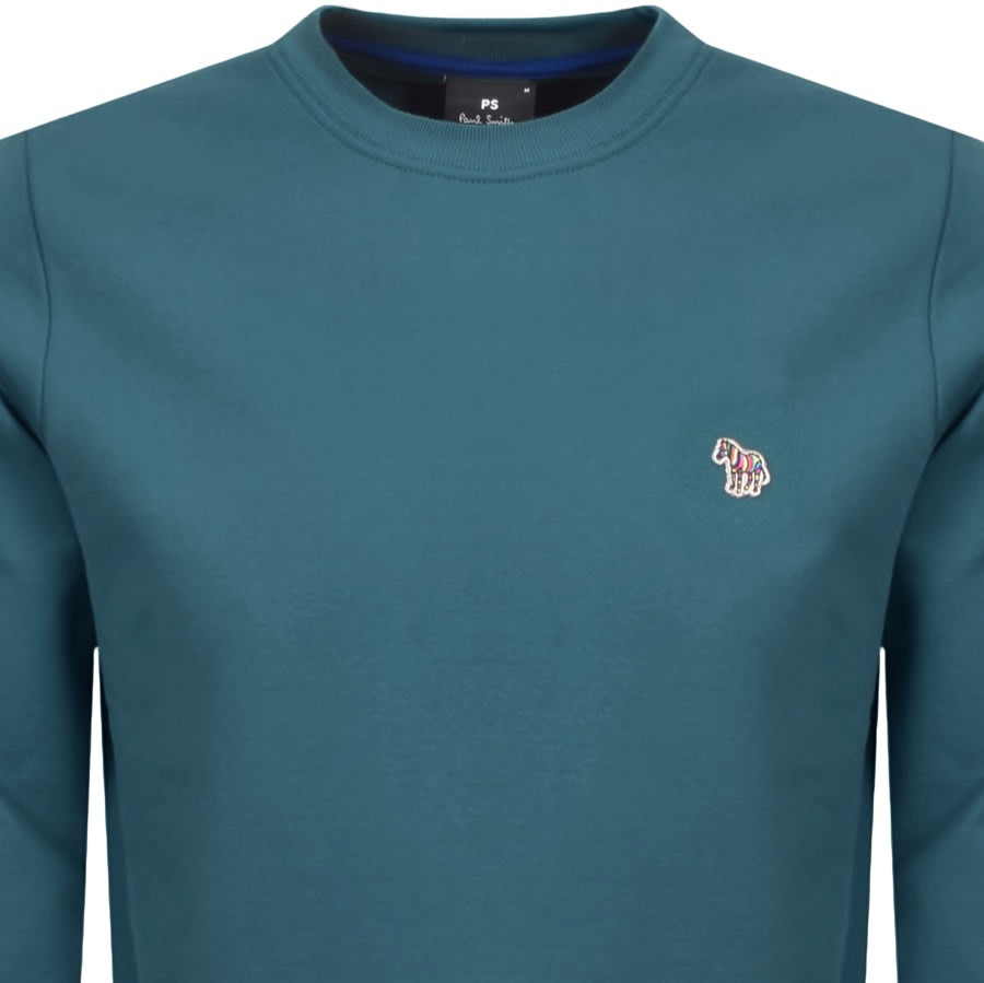Alternative Image for ProductPS By Paul Smith Crew Neck Sweatshirt Green2